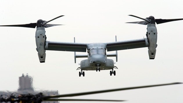 EE.UU. enviará convertiplanos CV-22 Osprey a Corea del Sur