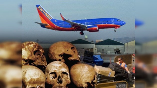 Encontradas decenas de cabezas humanas a bordo de un avión en Arkansas