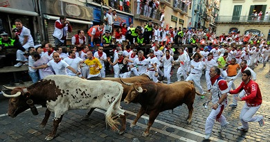 Video, fotos: Pistoletazo de salida en Pamplona para las Fiestas de San Fermín