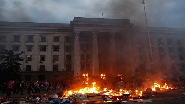 "¿Es éste mi pueblo?". Impactantes imágenes de la tragedia de Odesa