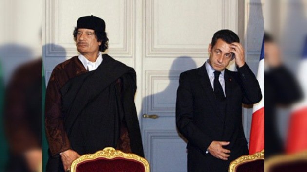 Revelan que Gaddafi invirtió 50 millones de euros en la campaña de Sarkozy