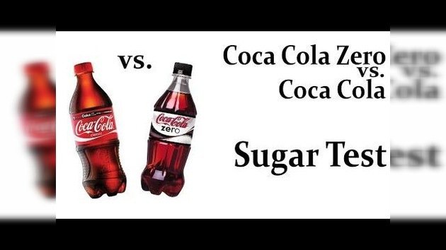Prueba de azúcar: ¿Qué pasa si hervimos Coca-Cola y Coca-Cola Zero?