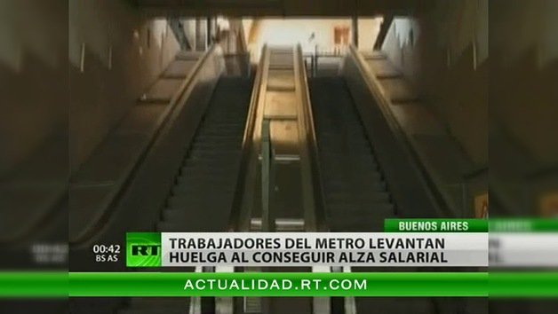 El metro de Buenos Aires levanta la huelga tras diez días de paro