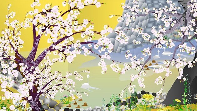 Un jubilado japonés crea hermosas obras de arte con el software Excel
