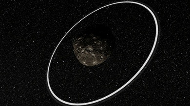 Hallan un asteroide con anillos como los de Saturno