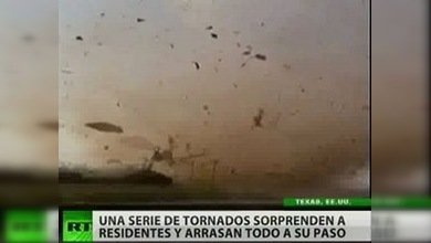 Unos tornados arrasan a su paso por Texas