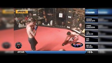 ¿El 'fair play' del año? Un luchador se rinde para no seguir masacrando a su rival