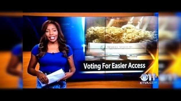 Una periodista dimite en directo exigiendo la legalización de la marihuana
