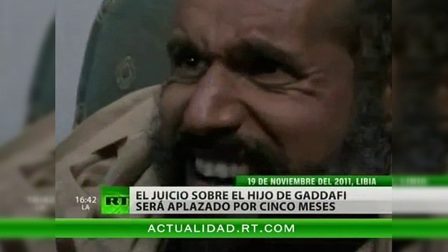 El juicio contra el hijo Gaddafi se aplaza en al menos cinco meses