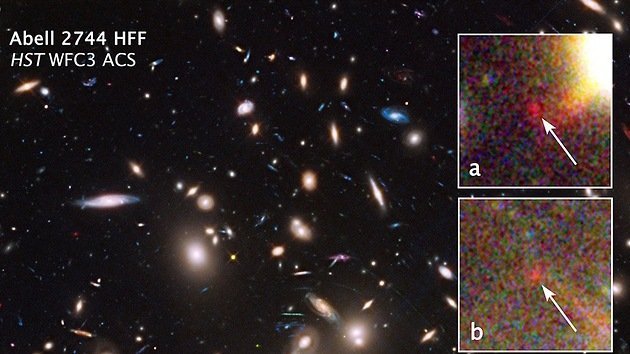 El telescopio Hubble de la NASA detecta una de las galaxias más remotas