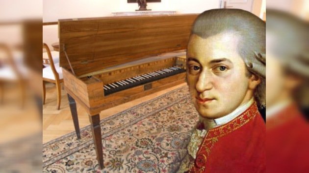 Un piano de Mozart, a la venta en eBay