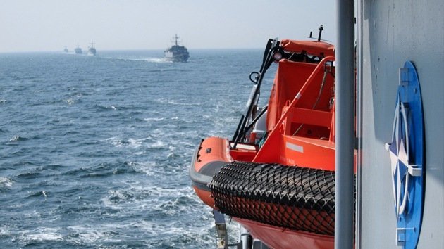 La OTAN estrecha el cerco: llega una nueva flotilla de buques al mar Báltico