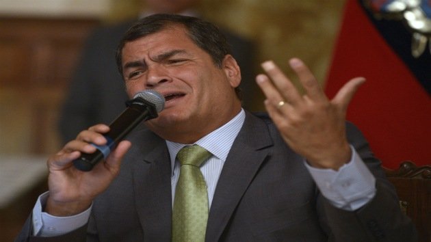 Correa promete luchar para no pagar "un solo centavo" a la petrolera transnacional Oxy