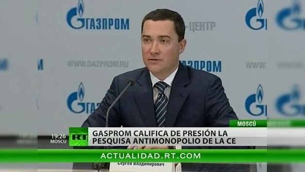 Gazprom: A través de la presión política la UE busca bajar el precio del combustible