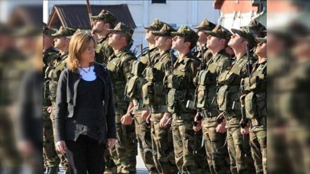 La ministra de Defensa española hace una visita sorpresa a Afganistán