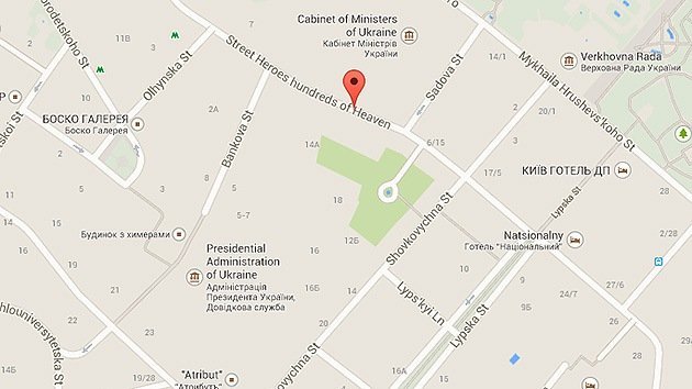 Google Maps cambia el nombre a una calle en Kiev, complaciendo a los radicales