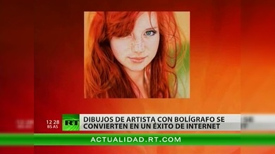 Arrasa en Internet un retrato hiperrealista dibujado a bolígrafo