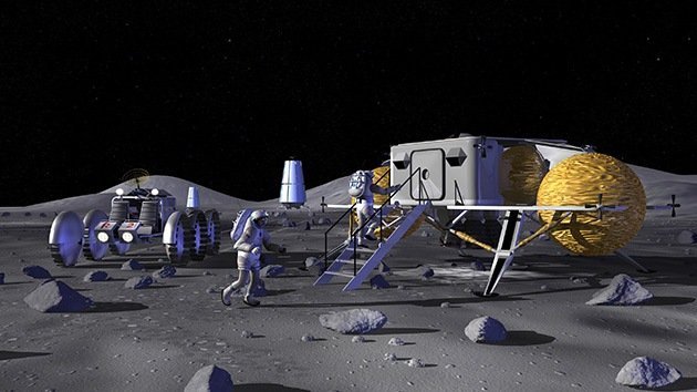 Un nuevo programa de la NASA pretende obtener agua en la Luna y oxígeno en Marte