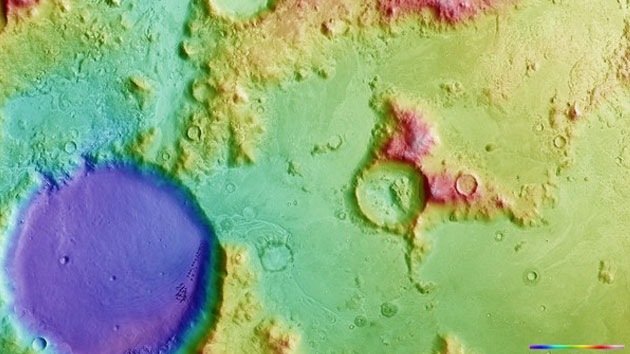 Fotos: 'Navidad' multicolor en Marte
