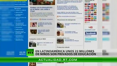 Exclusión escolar, realidad para más de 22 millones de menores en Latinoamérica