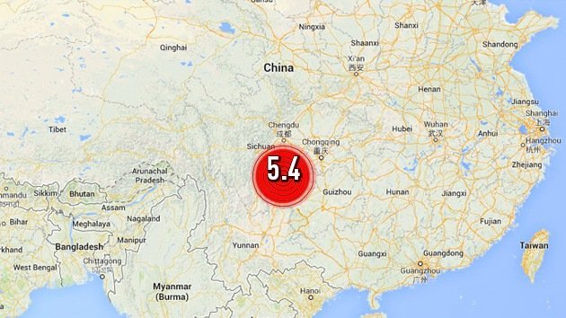 Al menos 21 heridos y 20.000 evacuados a causa de un terremoto en China