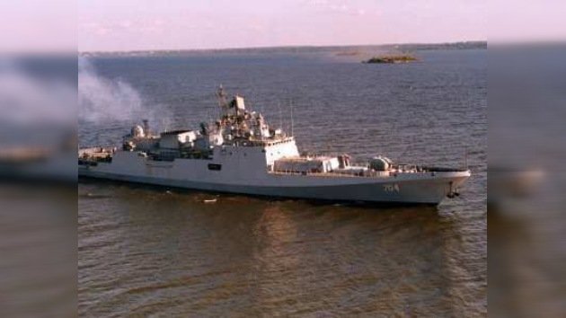Rusia entregará tres fragatas a la India en el plazo previsto
