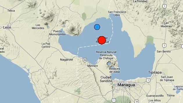 VIDEO: Alerta roja por un sismo de magnitud 6,2 que sacudió Nicaragua