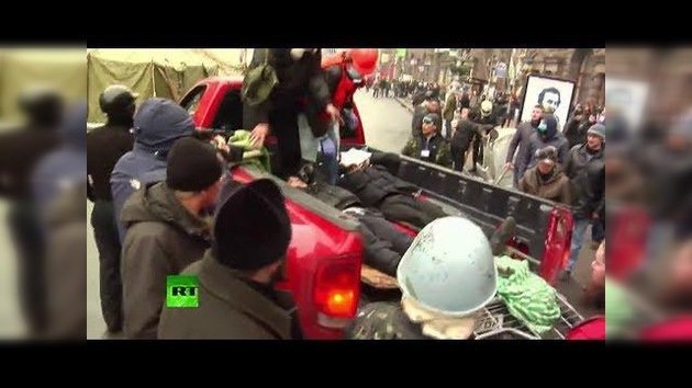 Ucrania: Decenas de muertos y numerosos heridos en los brutales enfrentamientos en Kiev