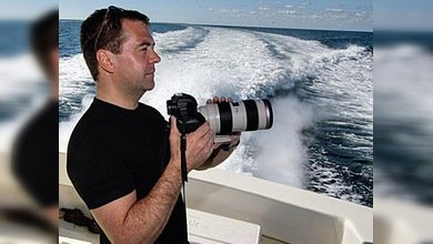 La nostalgia de Dmitri Medvédev por un instante