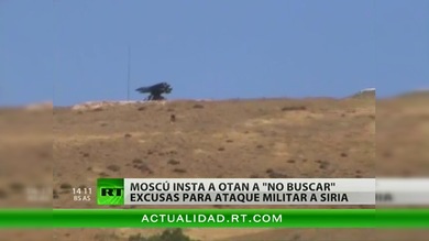 Rusia insta a la OTAN a “no buscar” excusas para atacar Siria
