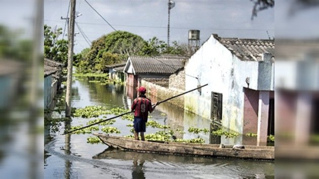 Continúan las inundaciones en Colombia y aumentan las víctimas