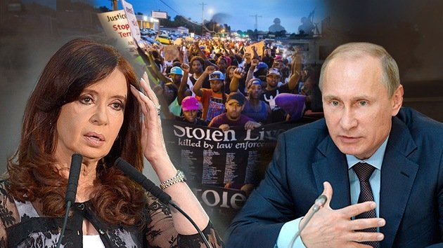 Balance semanal: Rusia contra la guerra de sanciones, Argentina critica los fondos buitre, estado de emergencia en Ferguson