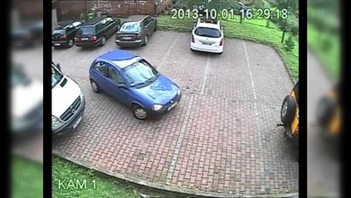 ¿La peor salida de un estacionamiento de la historia?