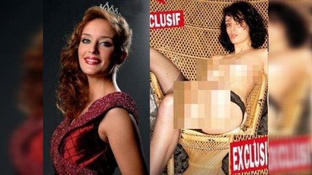 Miss París 2009 perdió su corona por desnudarse
