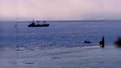 Evacuan a 11 pasajeros del buque varado en las aguas del mar de Ojotsk