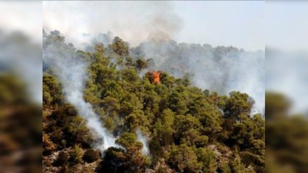 El fuego elimina bosques únicos y las vacaciones de lujo en Ibiza 
