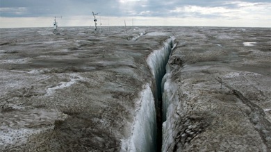 ¿Por qué es alarmante el hielo oscuro en Groenlandia?