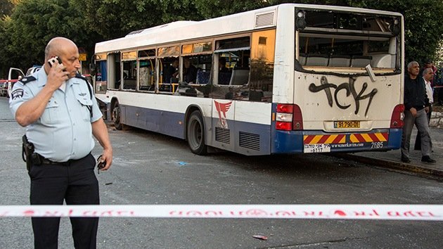 Explosión en un autobús de línea en Israel