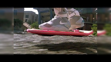 La patineta voladora de 'Volver al futuro' ya es una realidad
