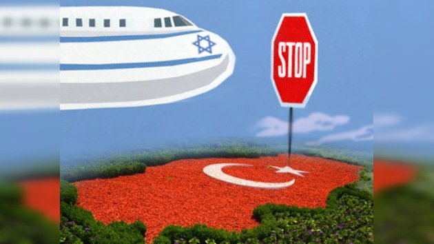 Turquía no deja pasar a un avión israelí