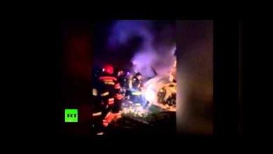 PRIMERAS IMÁGENES: Avión con el presidente de la petrolera Total se estrella en Moscú