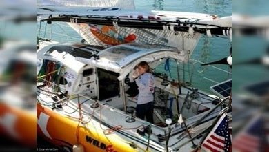 Chica de 16 años zarpa de California para dar la vuelta al mundo en barco