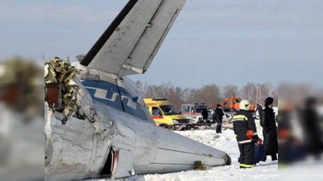 Falta de sustancias anticongelantes, causa del accidente aéreo en Siberia