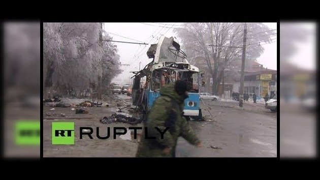 Video: Primeras imágenes del segundo atentado en Volgogrado
