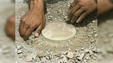 El "Jardín del diablo" en Afganistán