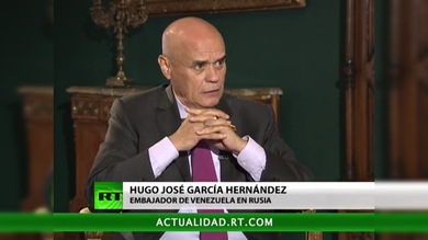 Entrevista con Hugo José García Hernández, embajador de Venezuela en Rusia