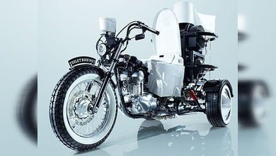 Japón nos vende la moto-retrete: un váter-móvil para 'abonar' el terreno al biocombustible