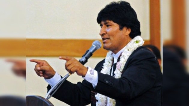 Evo Morales pide ley para derribar narcoavionetas