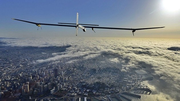 Fotos: El primer avión solar acaba su primer viaje duradero