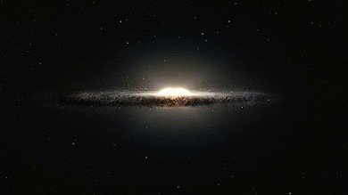 Nuevo mapa de la Vía Láctea: el corazón de la galaxia tiene forma de cáscara de cacahuete